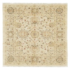 Natural Dye Zigler Revival Square Rug