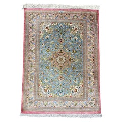 Very Fine Persian Silk Qum Rug/Carpet