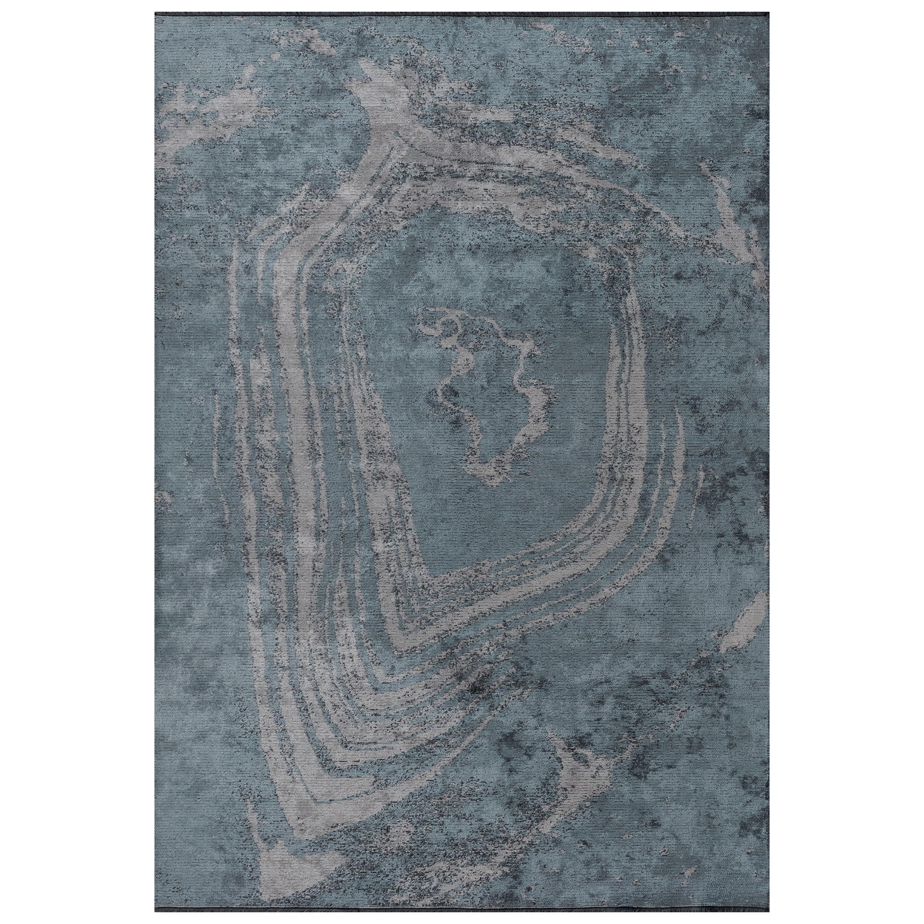 For Sale:  (Gray) Modern  Abstract Luxury Area Rug