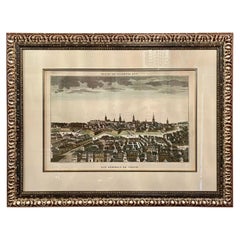 Chez Hocquart Antique Hand Colored Print, Vue Generale De Venise