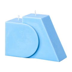 Bougies entrecroisées - Forme III, bleu 