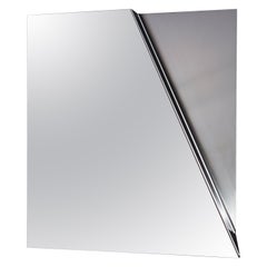 Miroir en acier inoxydable - carré
