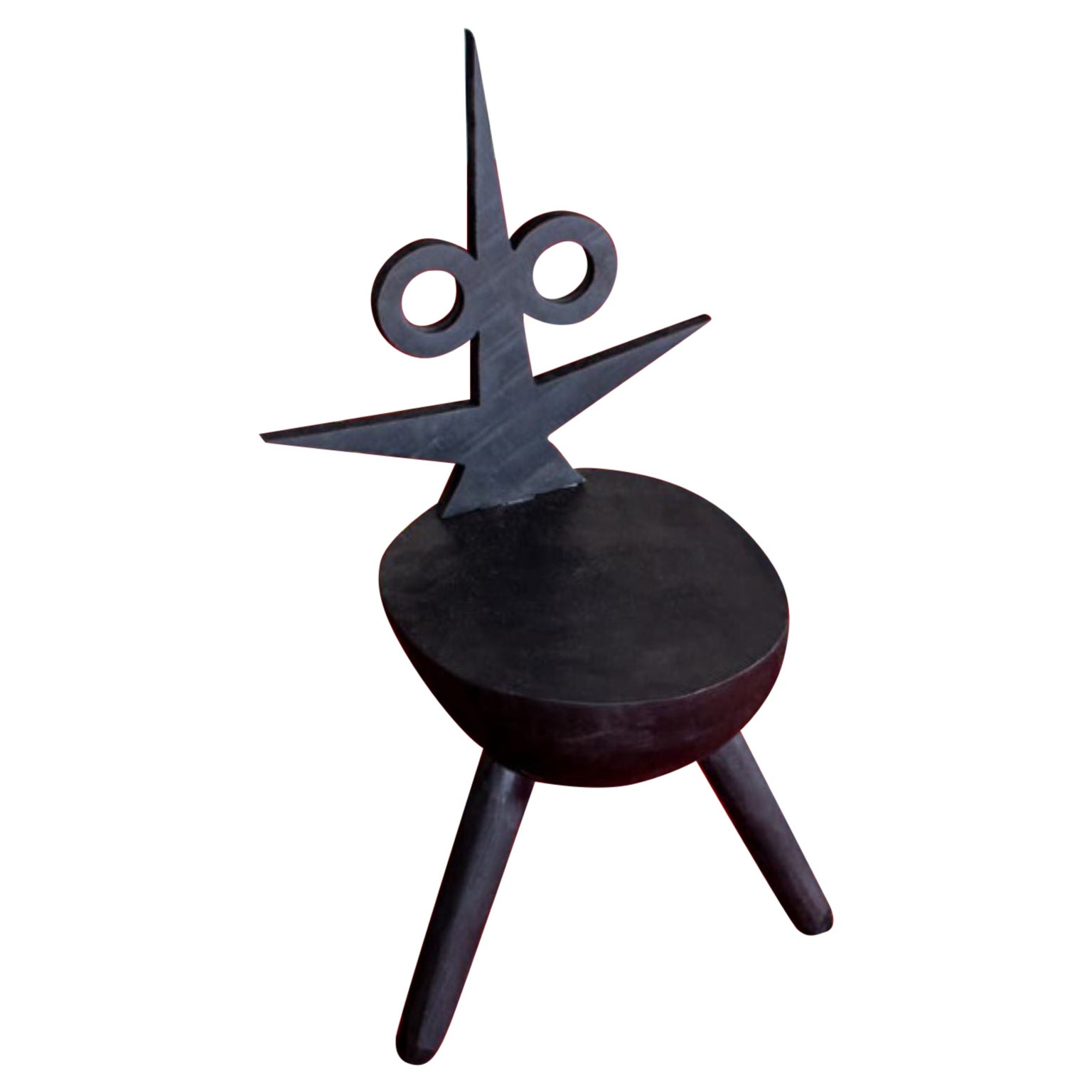 Black Little Tully Chair by Pulpo For Sale