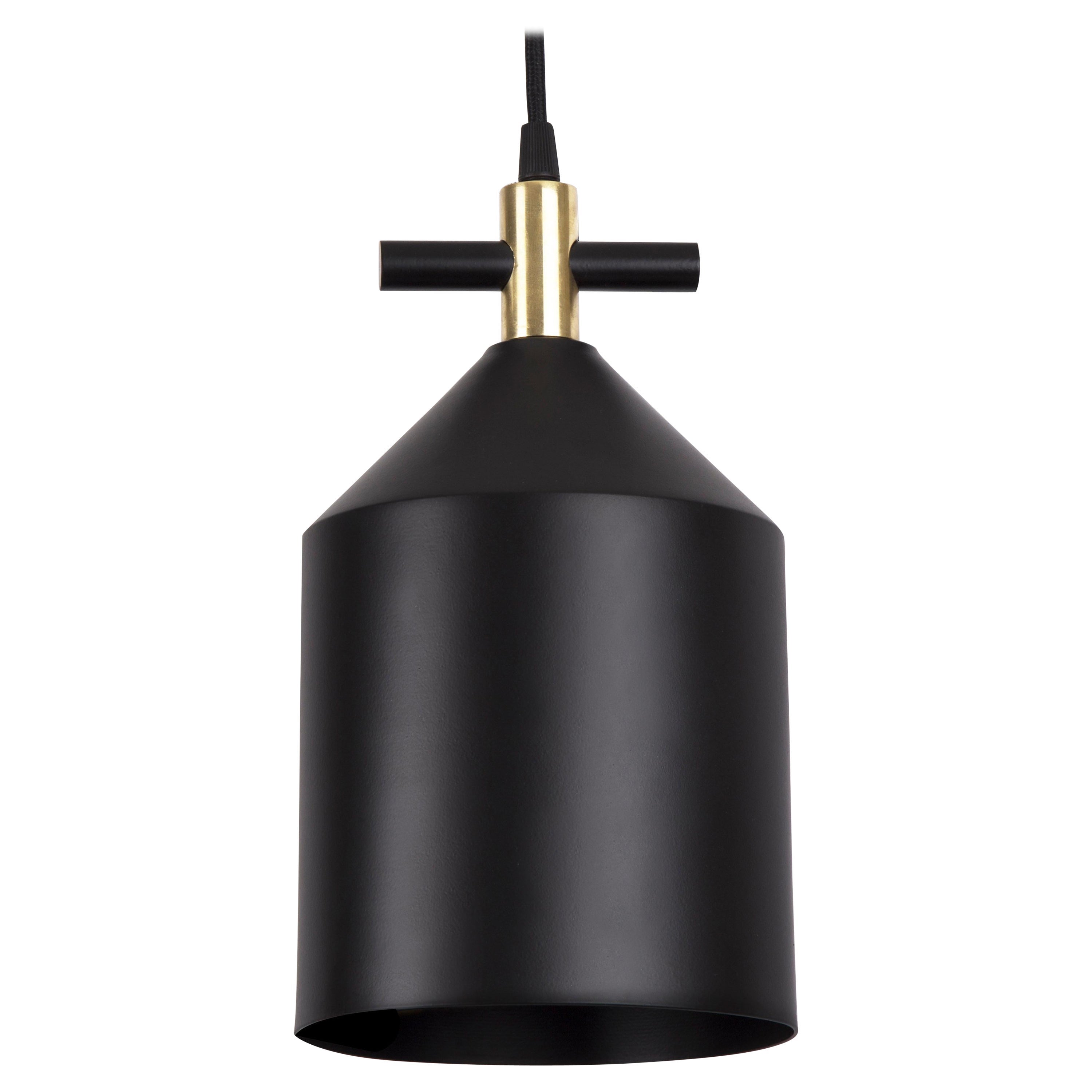Bell Pendant Lamp in Brass by Hatsu For Sale