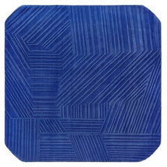 Hand Knotted Line Rug by Hatsu