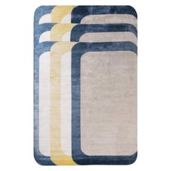 Hand Knotted Rectangle Rug by Hatsu