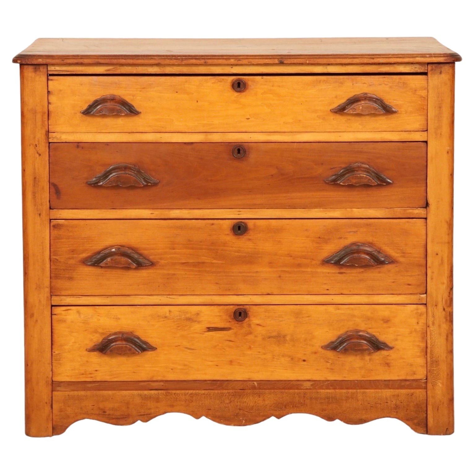 Antique Provincial Chest of Drawers For Sale