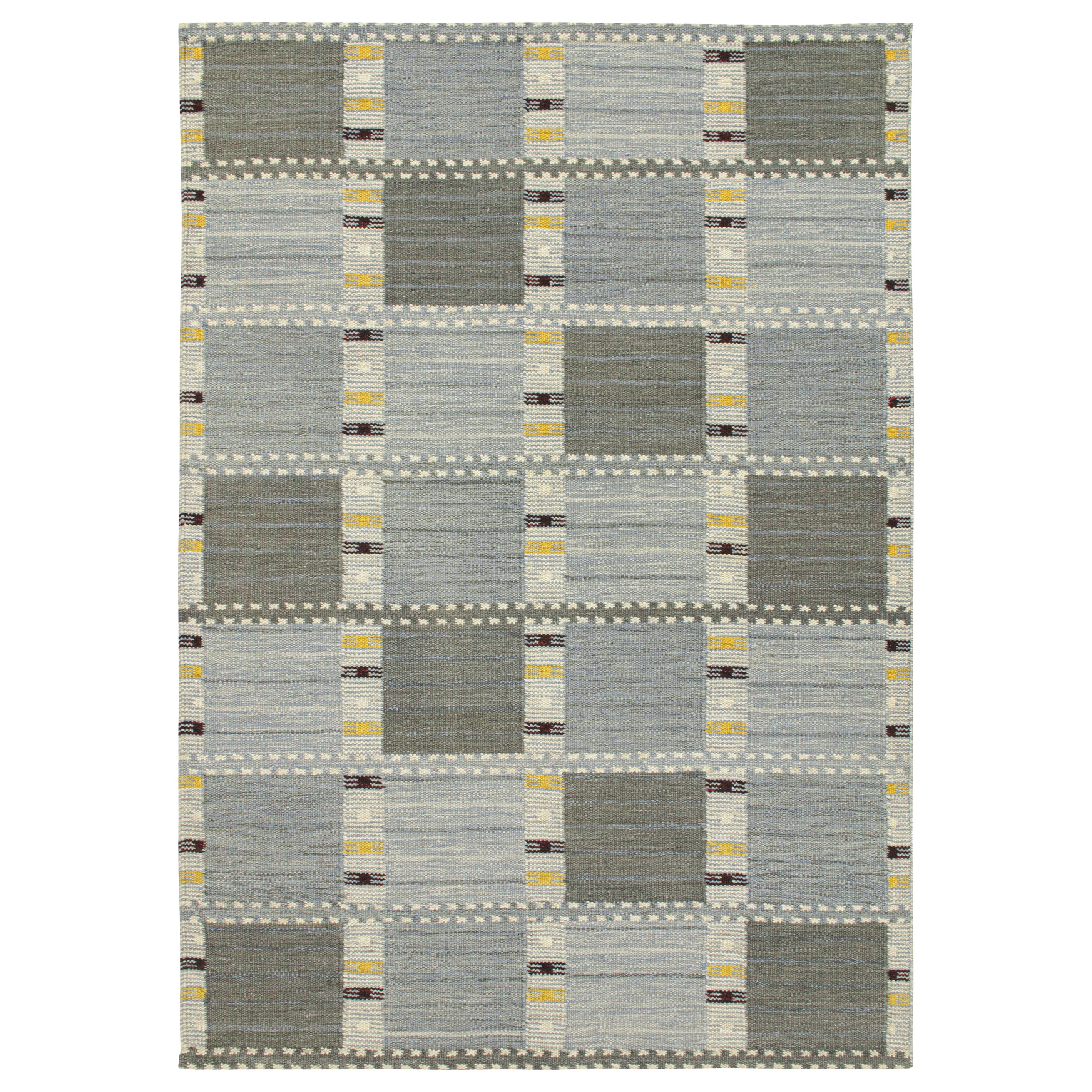 Kilim personnalisé de style scandinave de Rug & Kilim avec motif géométrique