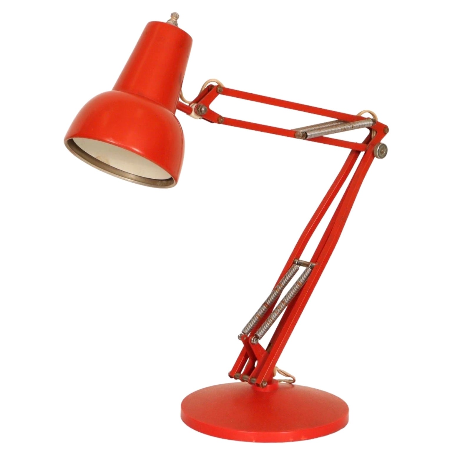 Lampe de bureau architecte - Rouge