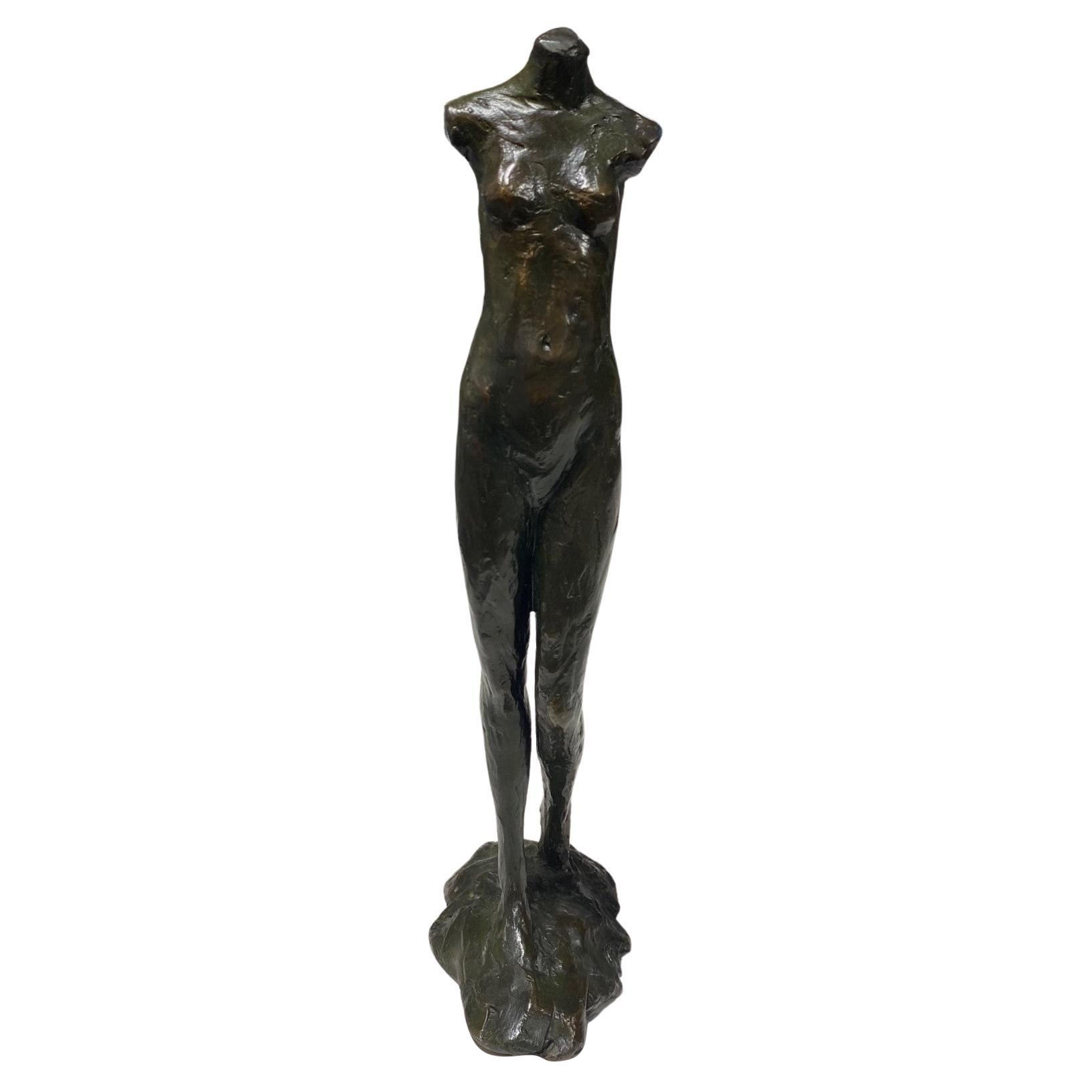 Figurative Bronze-Skulptur einer nackten Frau, Tom Corbin, signiert, limitierte Auflage