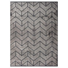 Rapture 3150 Extra Large Chevron Luxury Area Hand-Finished Rug by Woven Concept