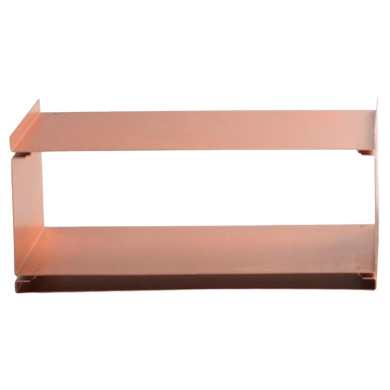 Rose Gold Coffee Table by SEM For Sale