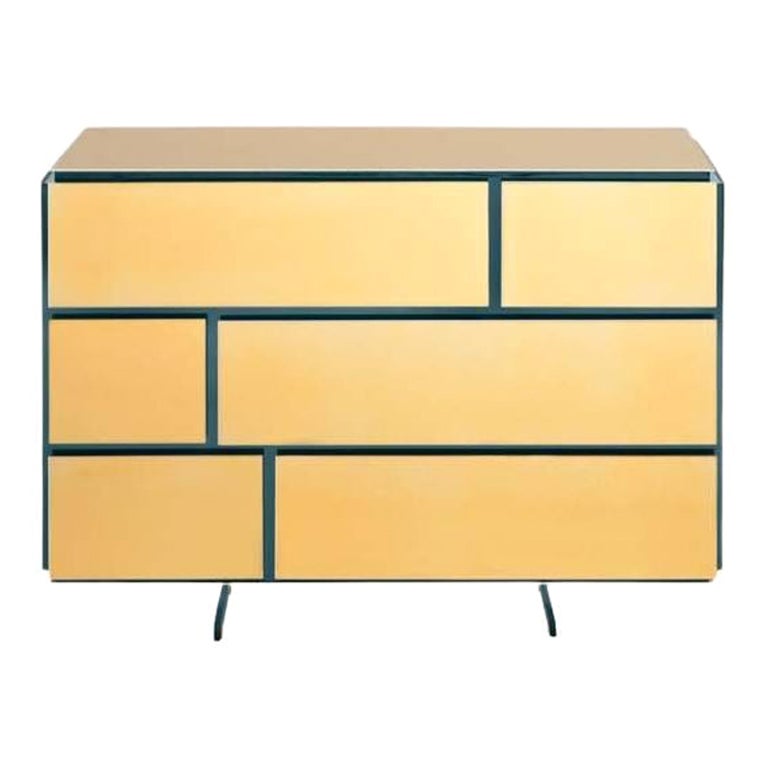 Gold Chest of Drawers by SEM