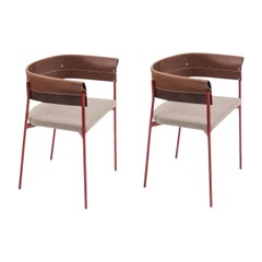 Pair of Gomito Chairs by SEM
