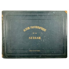 1865c, Suiza 'Briquet Et Fils, Ginebra' Album Photographique De La Suisse