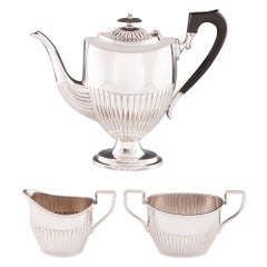 WMF Silver Plate Coffee Pot Sucrier and Milk Jug, c1925