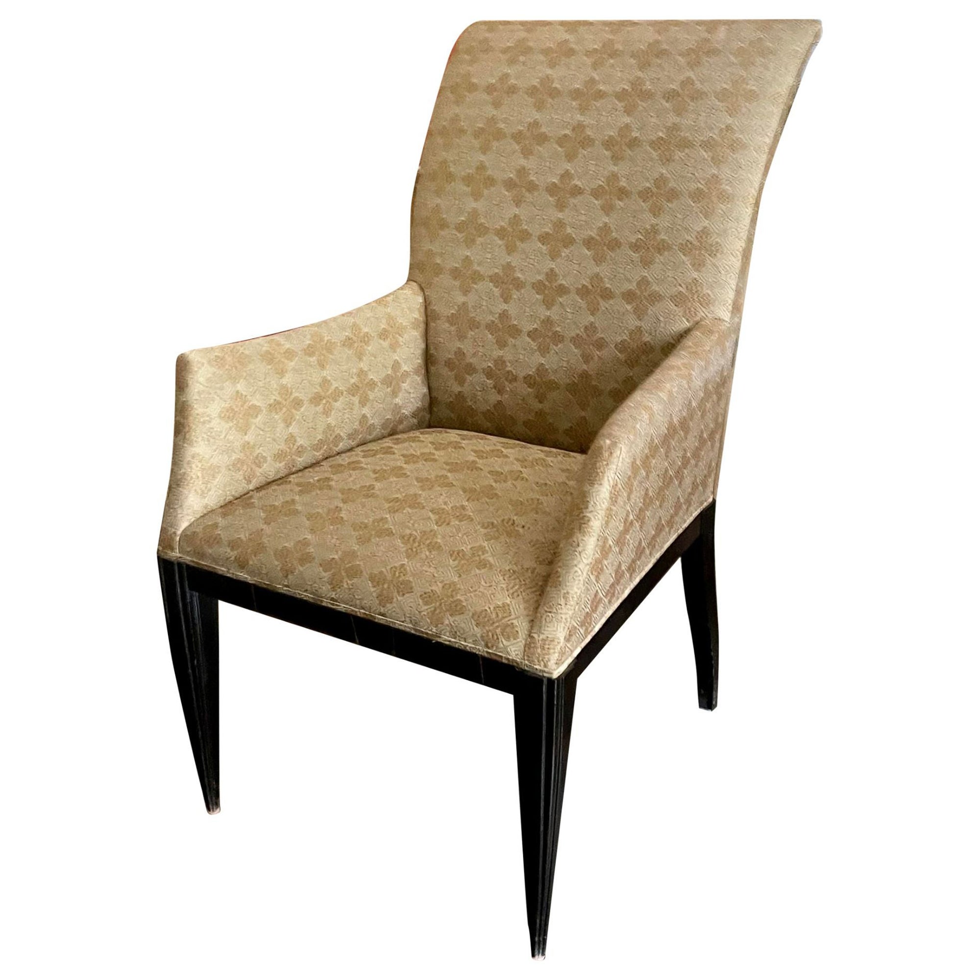 Modern Gerard for Dessin Fournir Dining Arm Chair For Sale