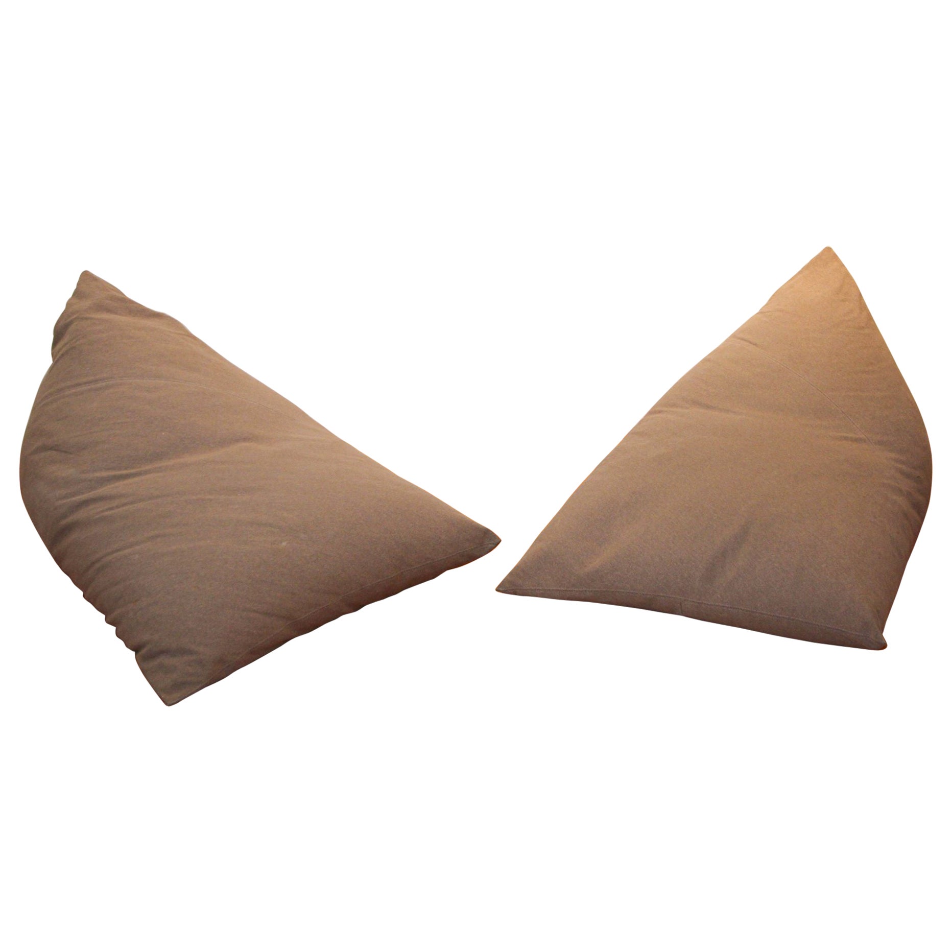 Ligne Roset Limited Edition Lounge Chairs Beanbags Arti Ecru Fabric For Sale