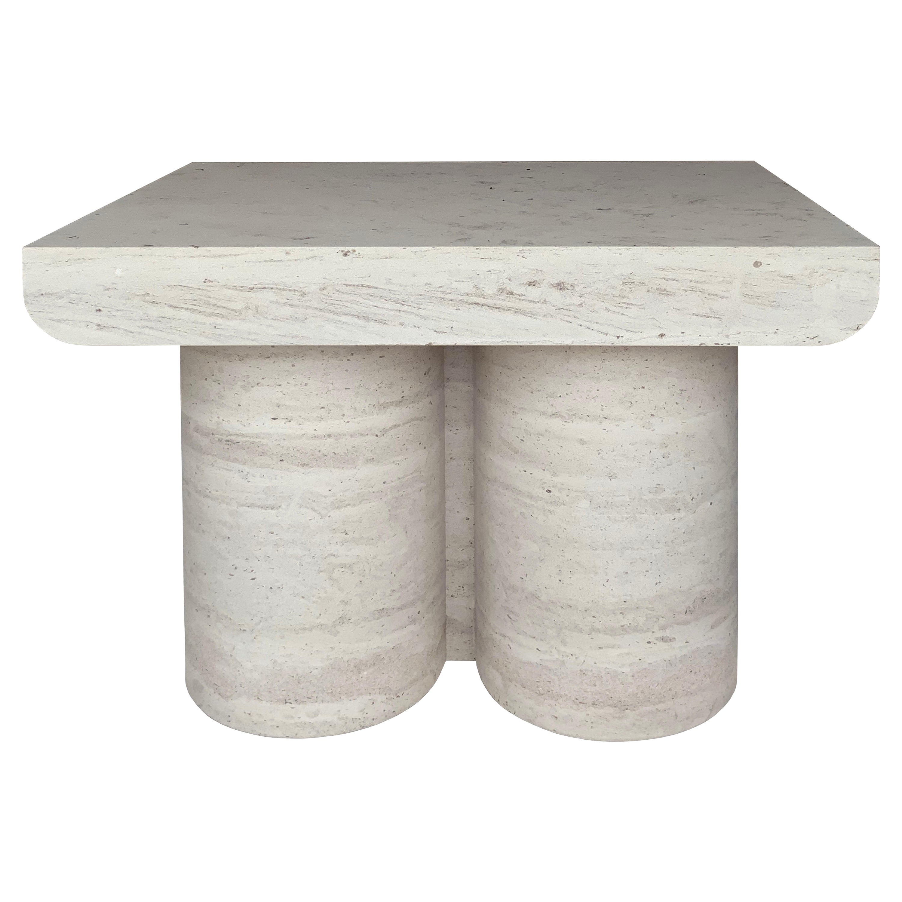 Mor Side Table & Stool by Samuel Dos Santos  For Sale
