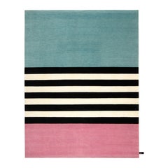 cc-tapis Noir Blanc Les Arcs Collection by Charlotte Perriand
