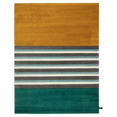 cc-tapis - Gris bleu et blanc - Collection Les Arcs de Charlotte Perriand