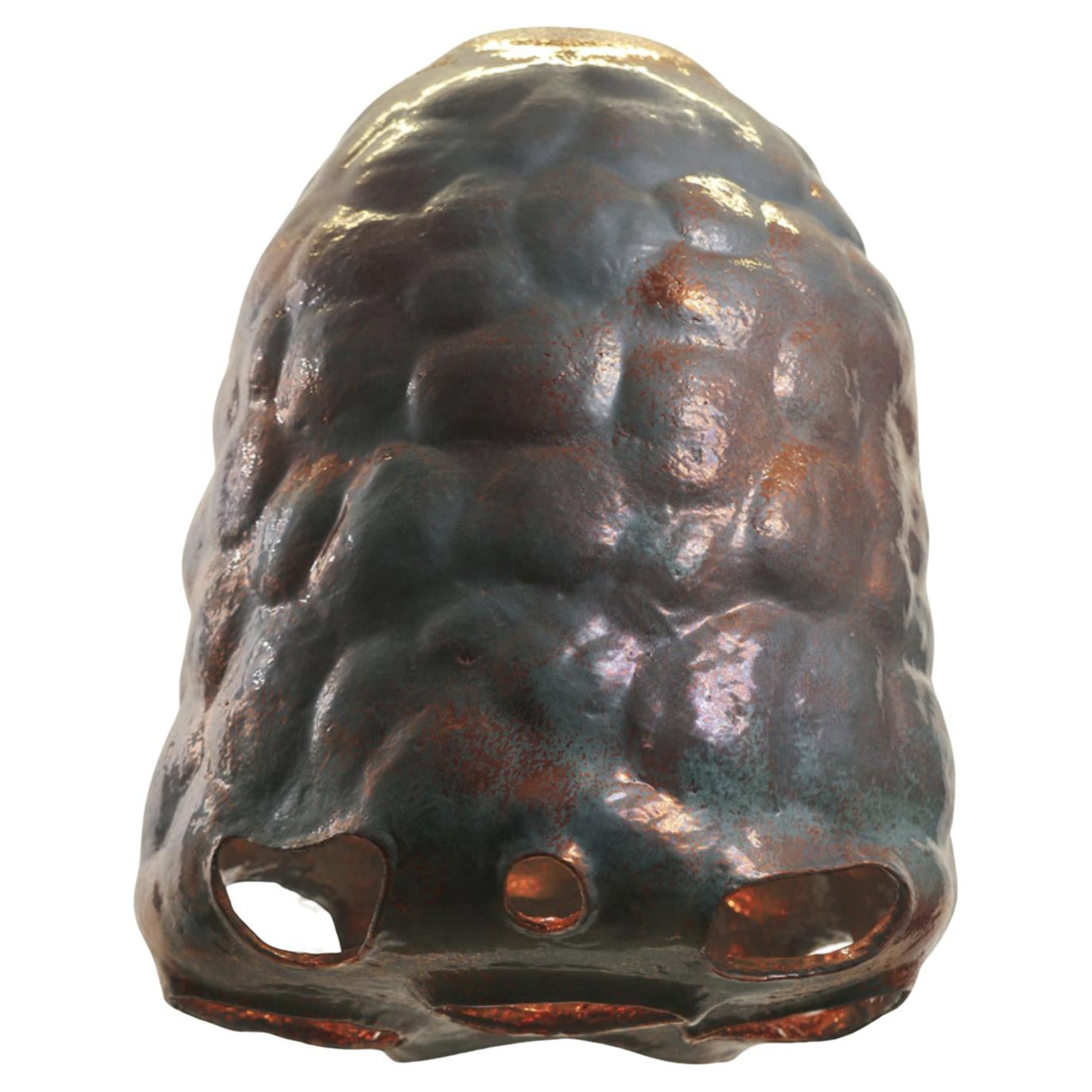 Lampada a sospensione in ceramica Makivka 85 di Makhno