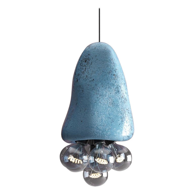 Medusa Ceramic Pendant Lamp by Makhno For Sale