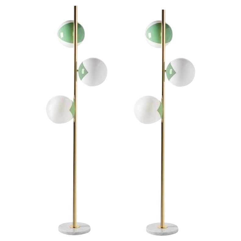 Set of 2 Pop Up Floor Lamp by Magic Circus Editions For Sale