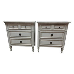 Gustavian Style Night Stands 