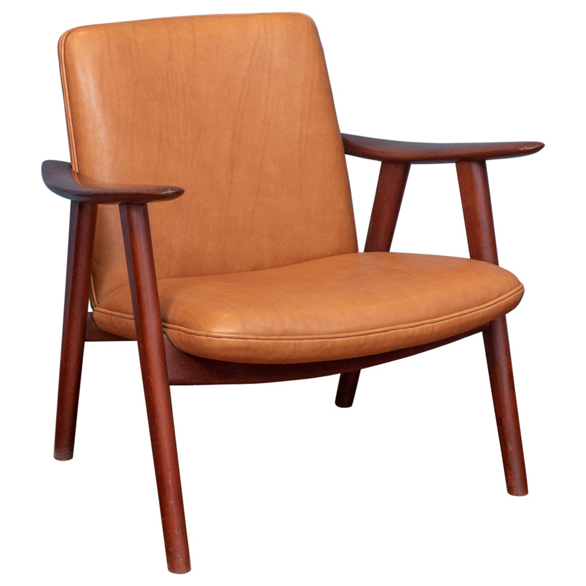 Hans Wegner Buck Lounge Chair, Model JH517 For Sale