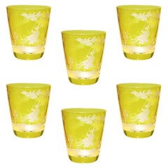 Country Style Set of Six Glass Tumbler Easter Decor Sofina Boutique Kitzbuehel