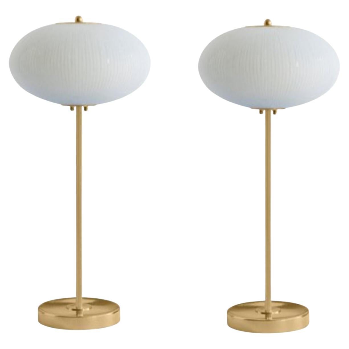 Set of 2 Table Lamps China 07 by Magic Circus Editions For Sale