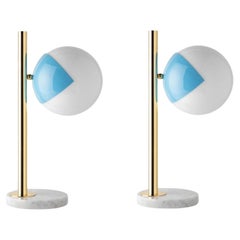 Set of 2 Table Lamps Pop-Up Dimmable by Magic Circus Editions