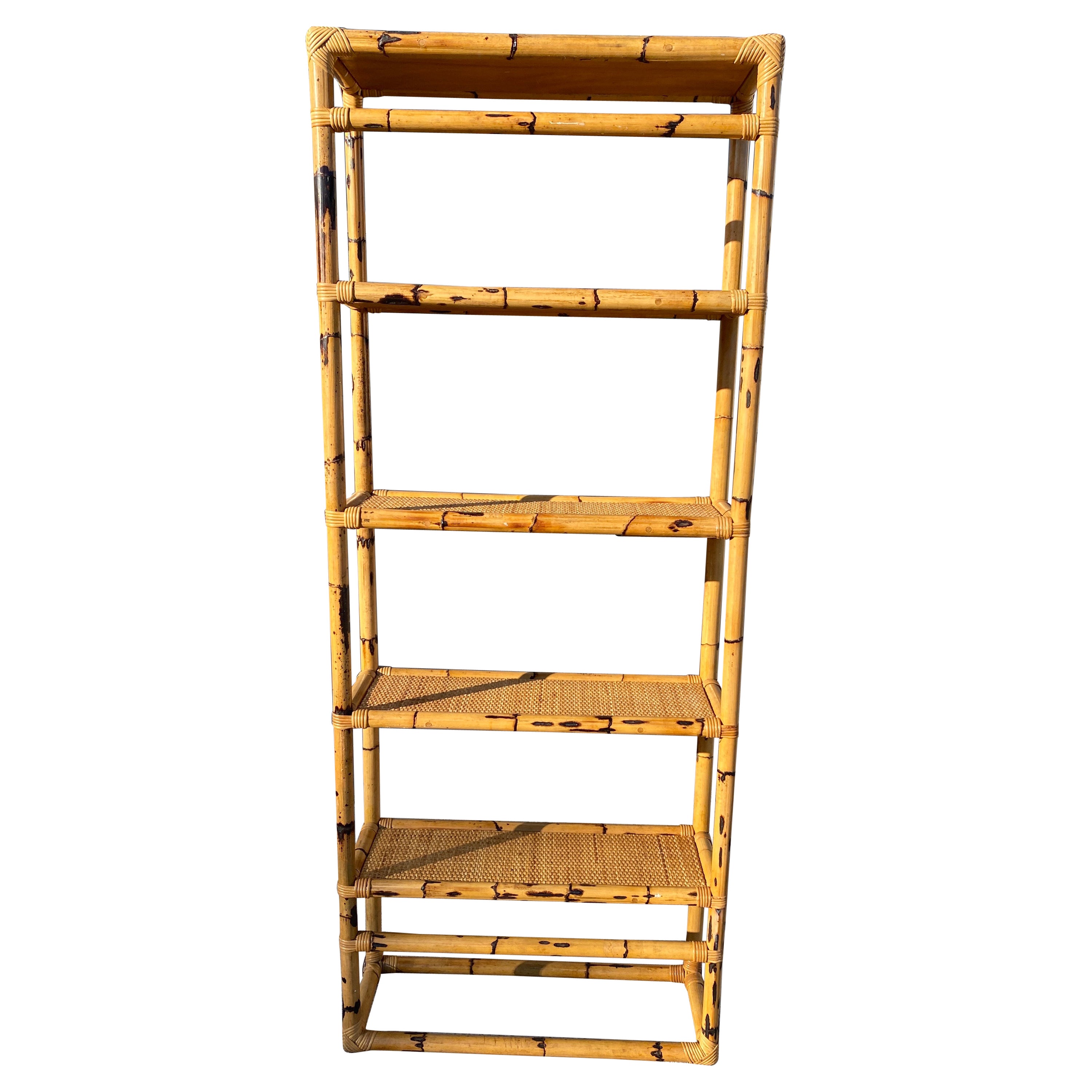 Industrial Stacking Glass Front Barrister Bookcase at 1stDibs