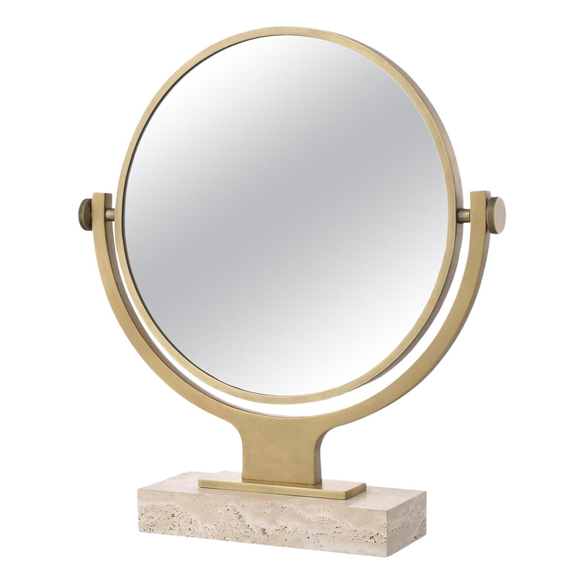 Mirror in Brass For Sale