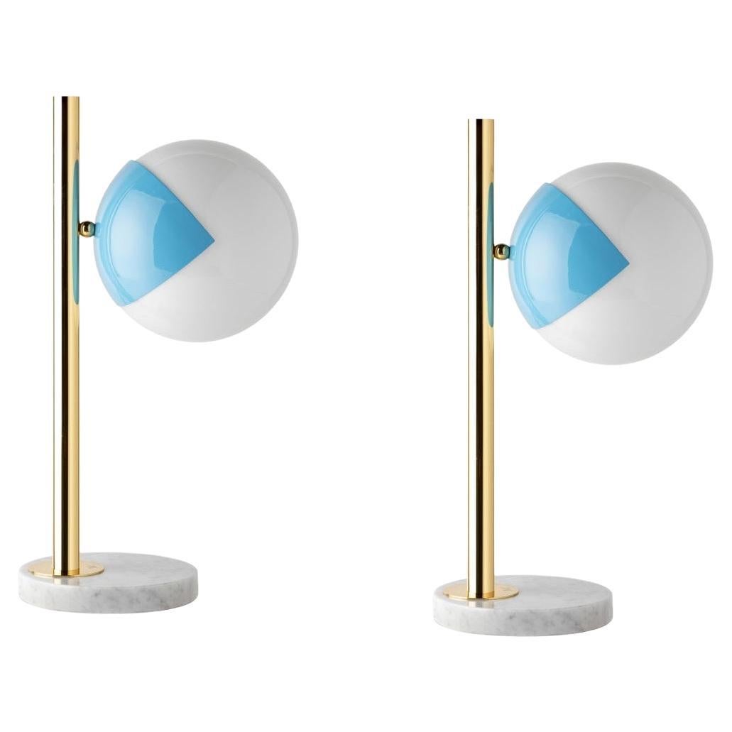 Set of 2 Table Lamp Pop-Up Dimmable by Magic Circus Editions For Sale