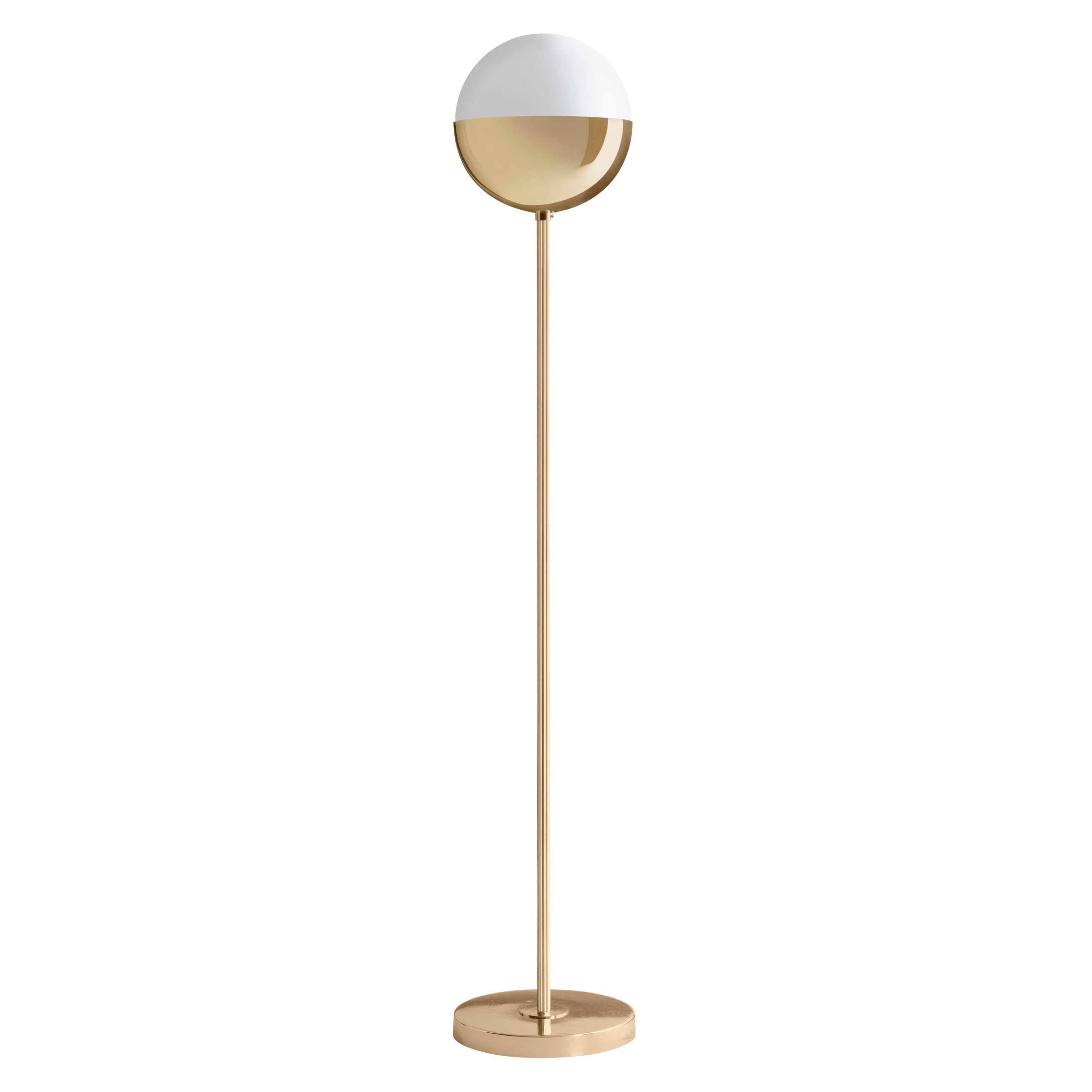Brass Floor Lamp 01 Dimmable 160 by Magic Circus Editions For Sale