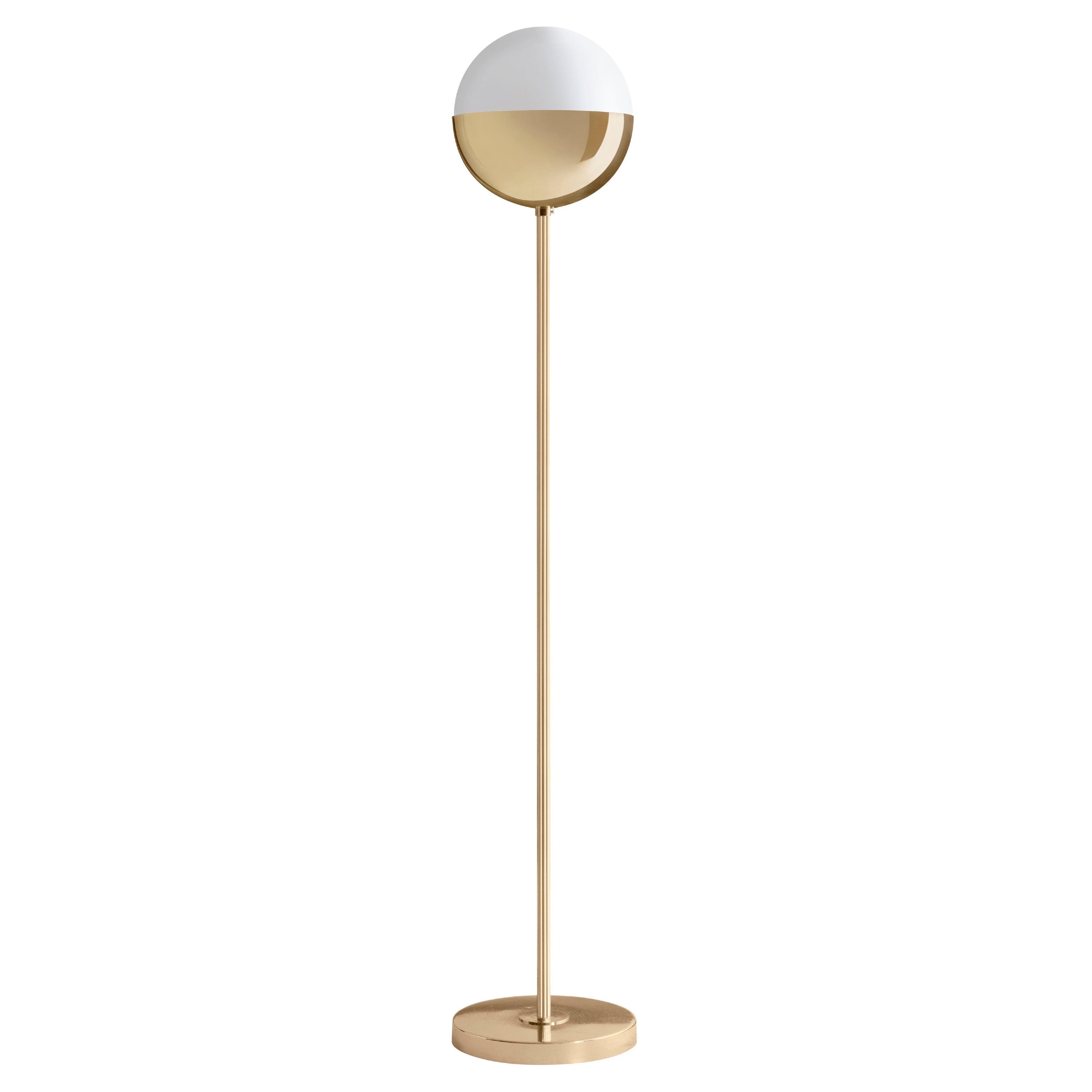 Brass Floor Lamp 01 by Magic Circus Editions For Sale