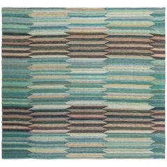 Doris Leslie Blau Collection Swedish Tapestry Weave Rug by Kerstin Ekengren