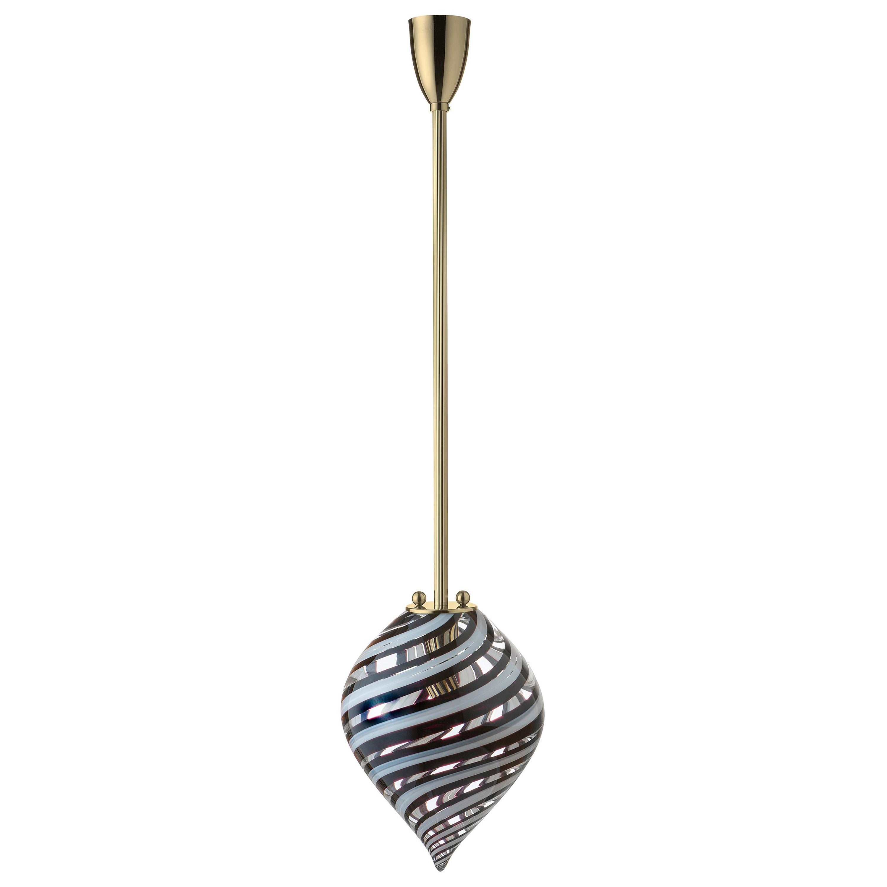 Nero Bianco Pendant Balloon Canne by Magic Circus Editions For Sale