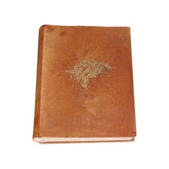 French Book, WWI, Leather Oversized