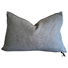 Bouclette French Wool Accent Pillow Ecorce
