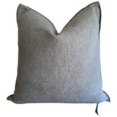 Bouclette French Wool Accent Pillow with Down Insert