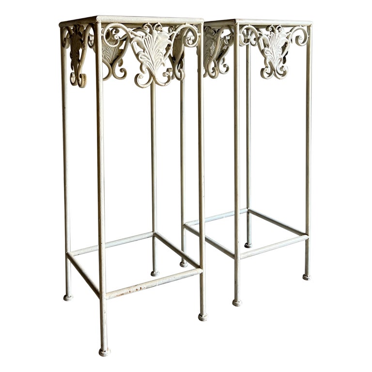 Lot De 2 Supports Pour Plantes Aériennes En Fer Noir - Hauteur 15 Cm, Diamètre 4,5 Cm | Décoration Maison, Bureau, Jardin