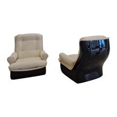 Sillón de salón "Orquídea" Michel Cadestin para Airborne, años 70, 1 de 2