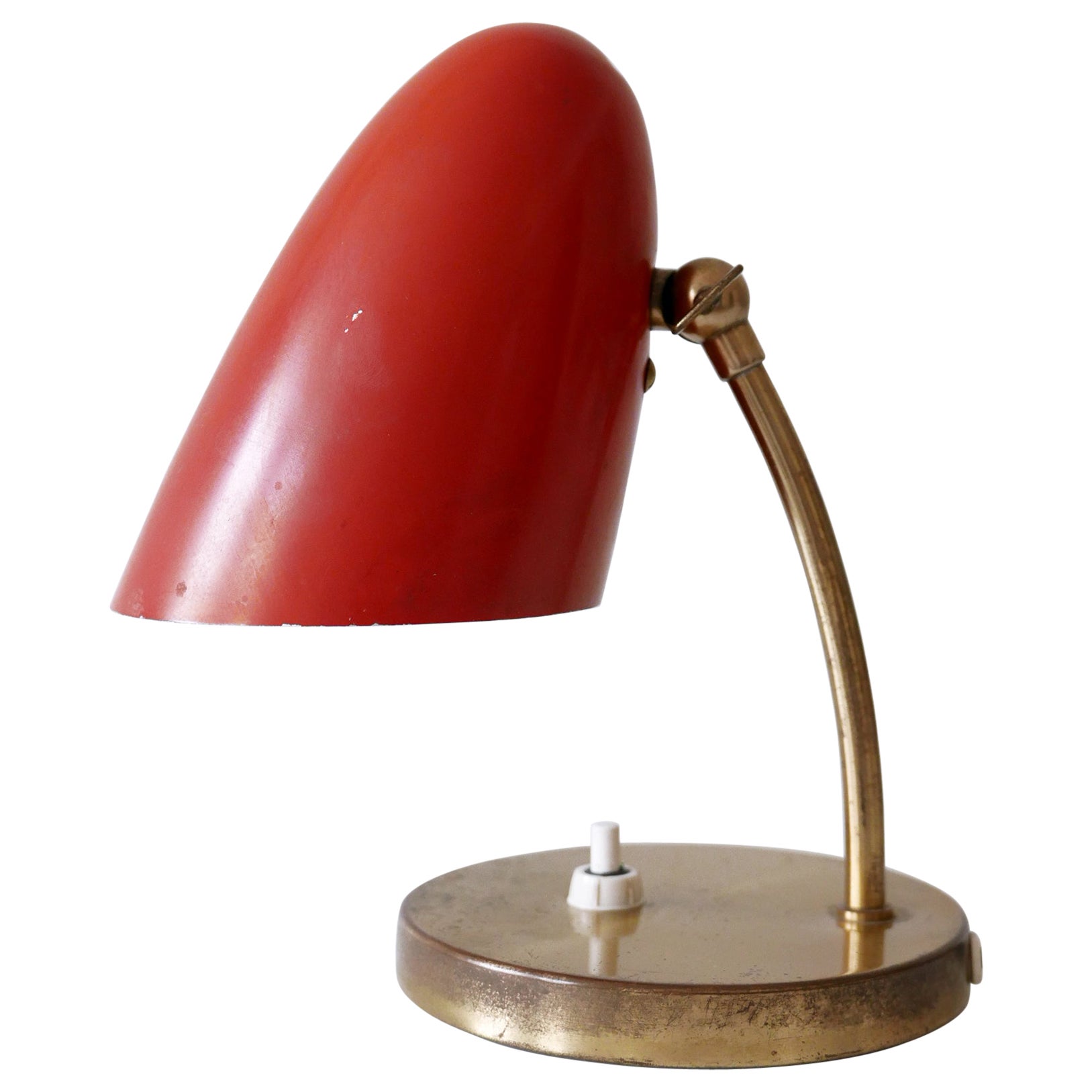 Rare and Lovely Mid-Century Modern Table Lamp Germany 1950s For Sale
