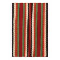 Persischer Kelim mit mehrfarbigen Streifen von Teppich & Kilim