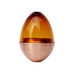 Amber Homage to Faberge Jewellery Egg, Pia Wüstenberg