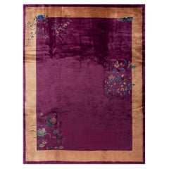 Tapis Art Déco chinois des années 1920 ( 8''10"" x 11''6"" - 270 x 350 )