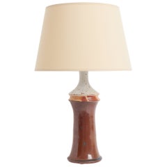 Large Stoneware Table Lamp